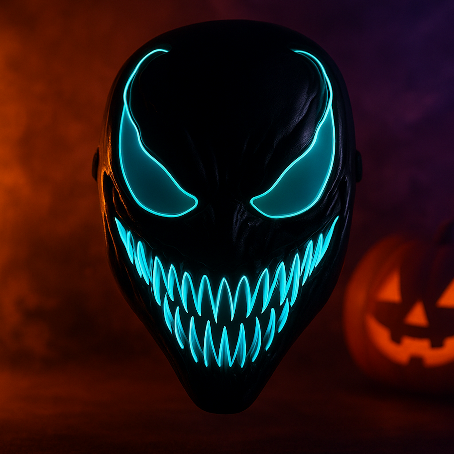 🖤 Masque LED Halloween Venom